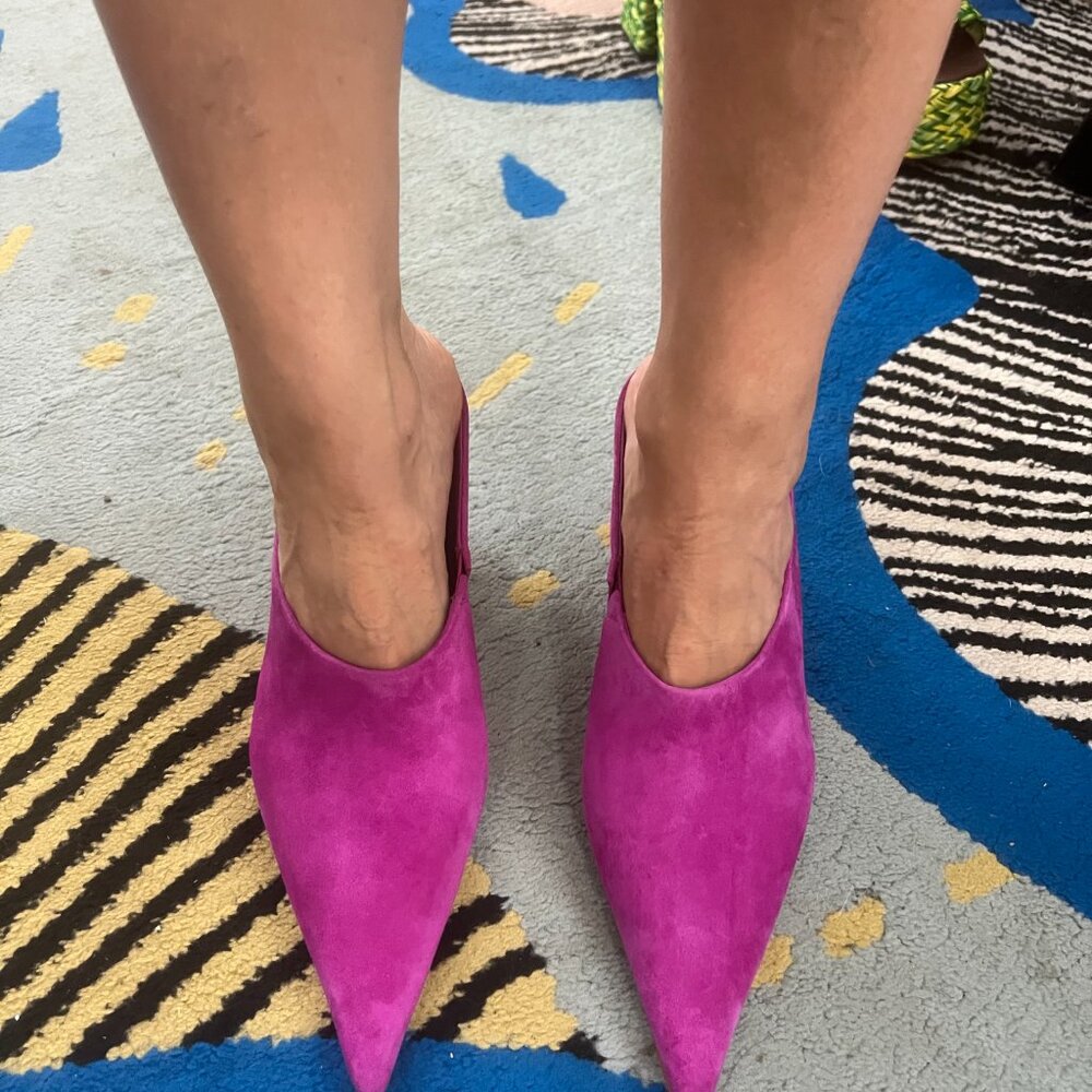 Jeffrey Campbell Vader Suede Heels - Picture 3 of 3